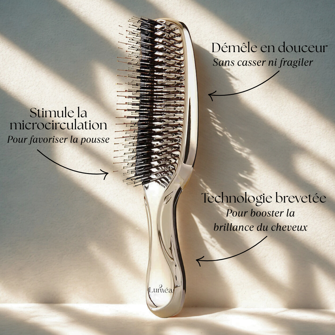 Brosse à cheveux Luméa ScalpGlow™